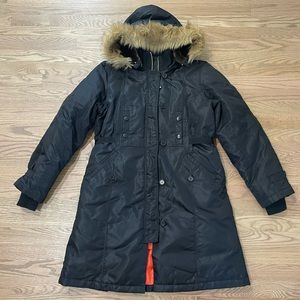 Womens Cole B Down Blend Winter Jacket Medium